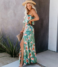 Load image into Gallery viewer, Tropical Sleeveless Maxi Dress
