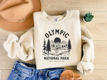 Load image into Gallery viewer, Olympic National Park Crewneck Sweatshirt
