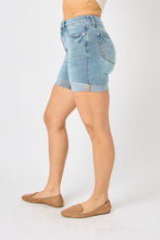 Load image into Gallery viewer, Judy Blue Tummy Control Denim Shorts
