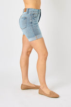 Load image into Gallery viewer, Judy Blue Tummy Control Denim Shorts
