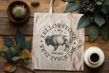 Load image into Gallery viewer, Yellowstone Canvas Tote Bag
