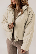 Load image into Gallery viewer, Zip Up Long Sleeve Winter Coat
