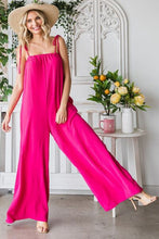 Load image into Gallery viewer, Spaghetti Strap Wide Leg Jumpsuit with Pockets
