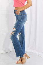 Load image into Gallery viewer, RISEN Hazel High Rise Distressed Flare Jeans
