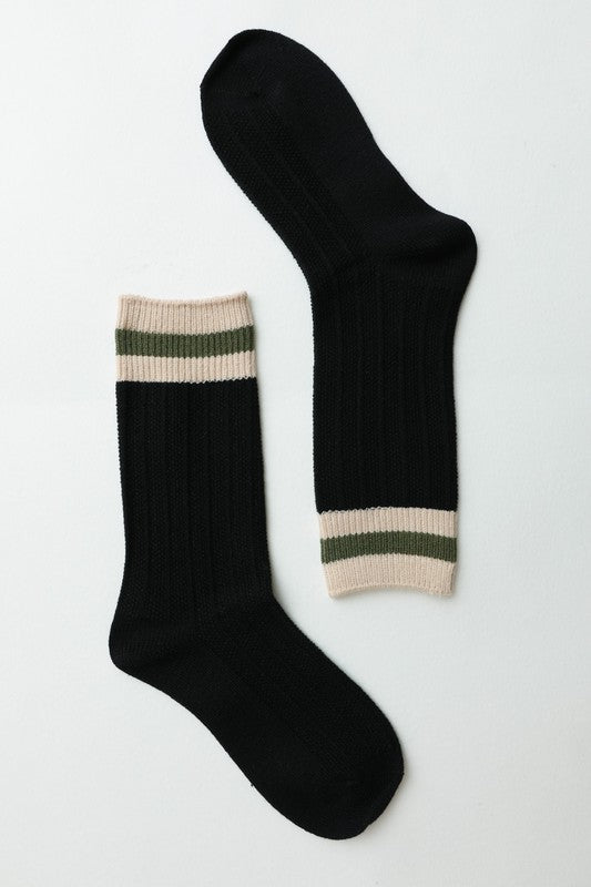 Get Cozy Color Block Socks