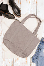 Load image into Gallery viewer, Quilted Weekender Tote
