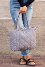 Load image into Gallery viewer, Quilted Weekender Tote
