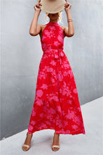 Load image into Gallery viewer, Sleeveless Tie Waist Maxi Dress
