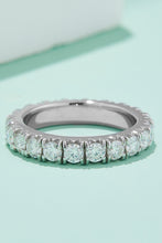 Load image into Gallery viewer, 2.3 Carat Moissanite 925 Sterling Silver Eternity Ring
