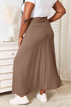Load image into Gallery viewer, Double Soft Rayon Drawstring Waist Maxi Skirt
