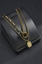 Load image into Gallery viewer, Tag Pendant Necklace
