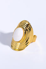 Load image into Gallery viewer, Natural Stone Copper Ring
