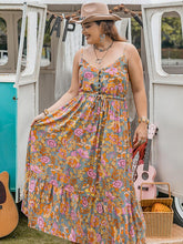 Load image into Gallery viewer, Floral Fun Boho Maxi Dress
