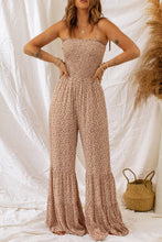 Load image into Gallery viewer, Floral Smocked Wide Leg Jumpsuit

