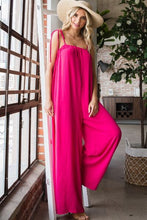 Load image into Gallery viewer, Spaghetti Strap Wide Leg Jumpsuit with Pockets
