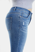 Load image into Gallery viewer, BAYEAS High Waist Distressed Raw Hew Skinny Jeans
