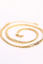 Load image into Gallery viewer, Stainless Steel Gold Tone Necklace

