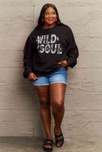 Load image into Gallery viewer, Wild Soul Graphic Sweatshirt
