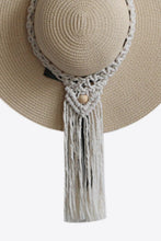 Load image into Gallery viewer, Macrame Single Hat Hanger
