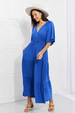 Load image into Gallery viewer, My Muse Flare Sleeve Tiered Maxi Dress
