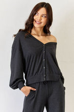 Load image into Gallery viewer, RISEN Ultra Soft  Button Up Long Sleeve Lounge Cardigan
