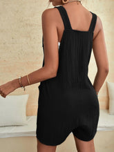 Load image into Gallery viewer, Scoop Neck Romper with Pockets
