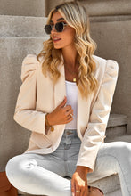 Load image into Gallery viewer, So Chic Puff Sleeve Blazer

