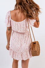 Load image into Gallery viewer, Summer Outings Square Neck Mini Dress
