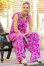 Load image into Gallery viewer, Tropics Sleeveless Wide Leg Jumpsuit
