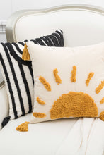 Load image into Gallery viewer, Sun Graphic Tassel Decorative Throw Pillow Case
