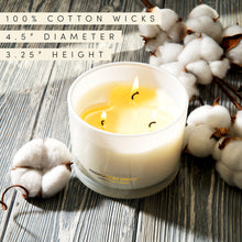 Load image into Gallery viewer, Luxury Vanilla Soy Candles | Large 3 Wick Jar Candle
