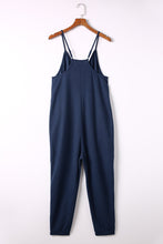 Load image into Gallery viewer, Spaghetti Strap Deep V Jumpsuit with Pockets
