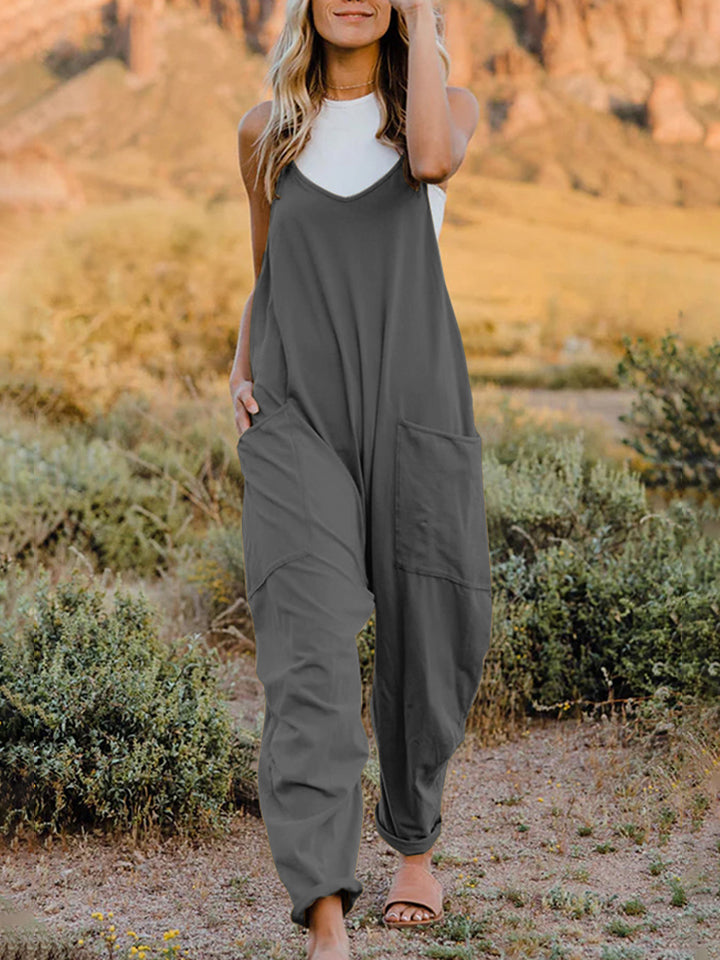 Oversized Jumpsuit with Pockets