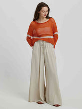 Load image into Gallery viewer, Drawstring Wide Leg Pants
