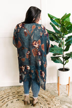 Load image into Gallery viewer, Celestial Blue Floral Kimono
