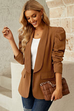 Load image into Gallery viewer, So Chic Puff Sleeve Blazer
