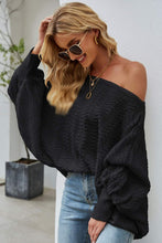 Load image into Gallery viewer, Take Me There Boat Neck Dolman Sleeve Sweater
