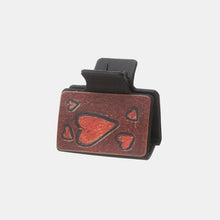 Load image into Gallery viewer, Faux Leather Acrylic Claw Clip
