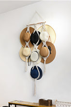 Load image into Gallery viewer, Macrame Hat Hanger
