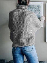Load image into Gallery viewer, Turtleneck Oversized Sweater
