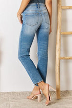 Load image into Gallery viewer, Kancan High Rise Distressed Slim Straight Jeans
