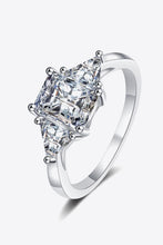 Load image into Gallery viewer, 3 Carat Moissanite 925 Sterling Silver Rhodium-Plated Ring
