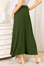Load image into Gallery viewer, Double Soft Rayon Drawstring Waist Maxi Skirt
