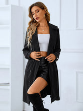 Load image into Gallery viewer, Casual Yet Classic Double-Breasted Trench Coat
