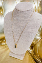 Load image into Gallery viewer, Gold Bar Chain Necklace

